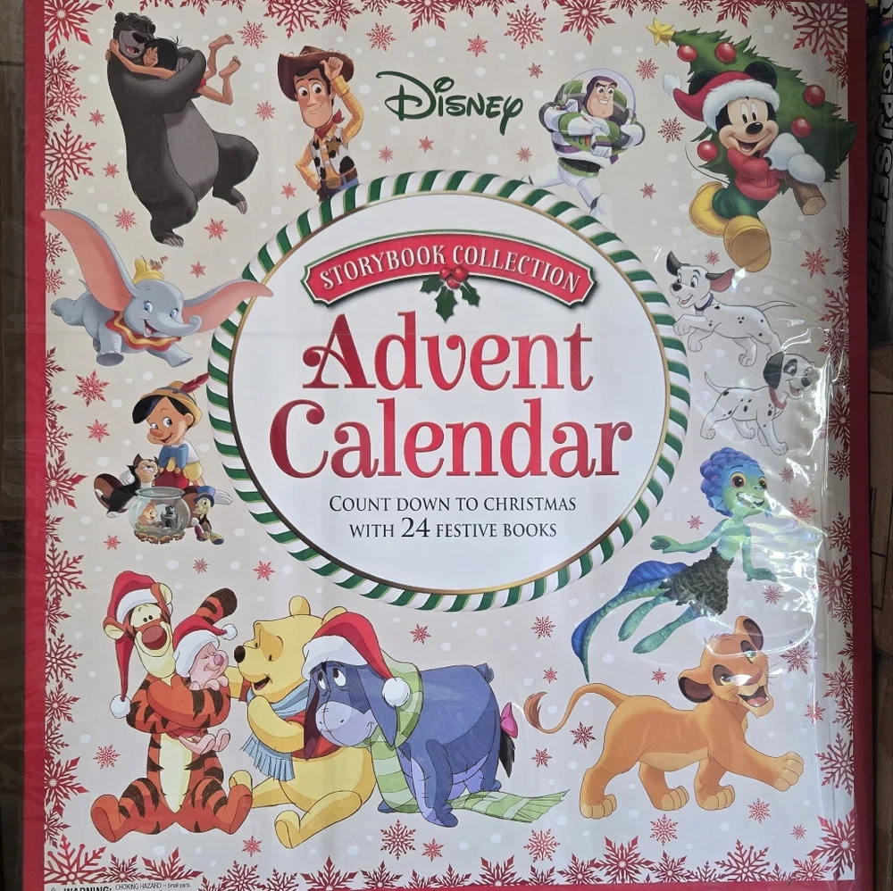 Disney Storybook Collection Advent Calendar - Red and White